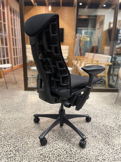 <strong>Herman Miller Embody</strong> Chair In Black. . Herman miller embody refurbished